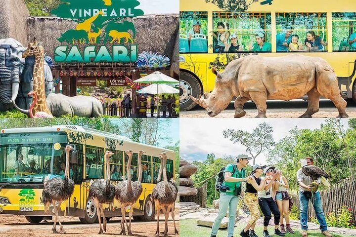 Thế giới động vật muôn màu ở Vinpearl Safari Phú Quốc.