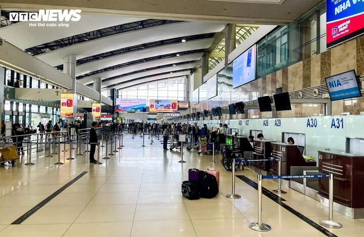 Sân bay Nội Bài 6 lần có mặt trong top 100 sân bay tốt nhất thế giới. (Ảnh minh họa: Ngô Nhung)