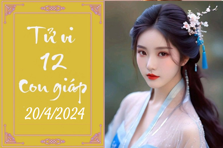 Tử vi vui 12 con giáp hôm nay ngày 20/4/2024, Mão cẩn thận , Thìn tỉ mỉ (Ảnh minh hoạ).