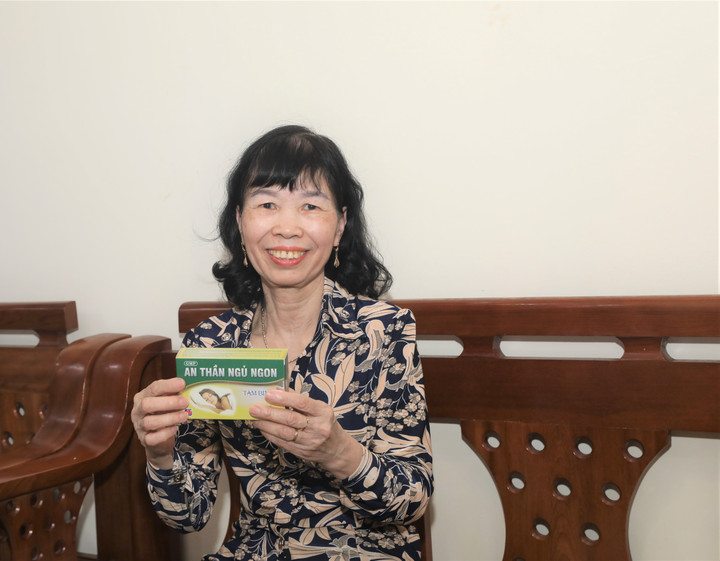 Nhờ An thần ngủ ngon Tâm Bình, bà Khuyến đã có thể ngủ được 5 tiếng mỗi đêm.