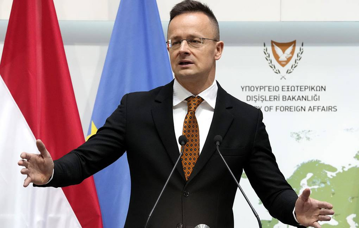 Ngoại trưởng Hungary Peter Szijjarto. (Ảnh: TASS)