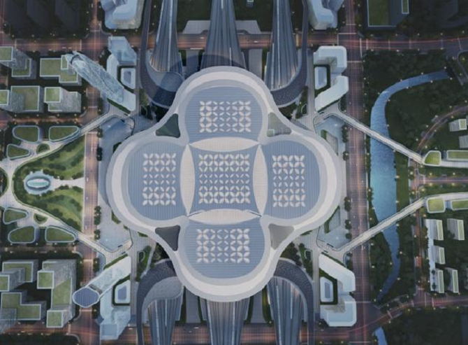 Một số bình luận còn cho rằng bản thiết kế như "đôi cánh ngăn bất kỳ dòng người nào ra vào nhà ga".