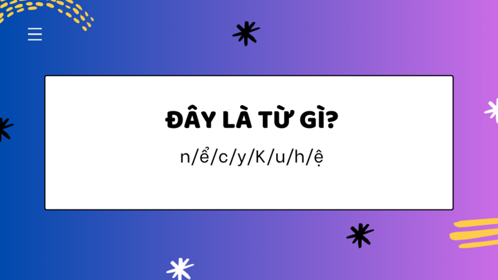 Đây là một động từ.