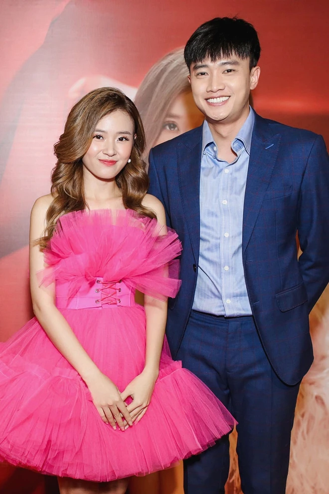 Quốc Trường gửi lời chúc phúc đến nữ diễn viên.