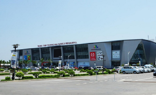 Trung tâm thương mại Savico Megamall Long Biên.