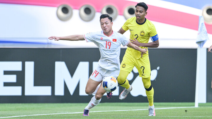 U23 Việt Nam sẽ đứng đầu bảng nếu giành chiến thắng trước U23 Uzbekistan. (Ảnh: AFC)