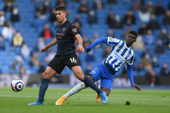 Brighton chạm trán Man City tại giải Premier League