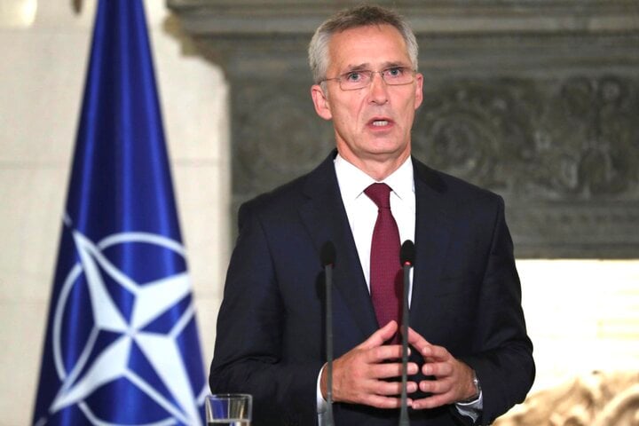 Tổng thư ký NATO Jens Stoltenberg. (Ảnh: APA)