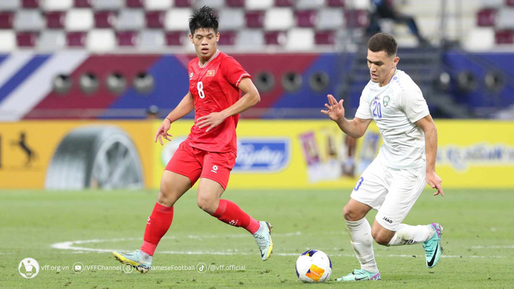 U23 Việt Nam thua toàn diện. (Ảnh: VFF)