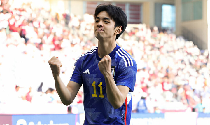 U23 Nhật Bản gặp nhiều khó khăn trước U23 Qatar.