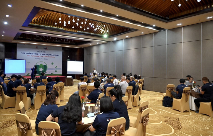 Hội thảo chuyên đề “TCP Việt Nam - Hành trình vì một Việt Nam xanh”.