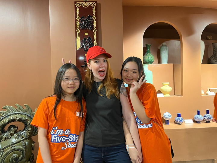 Hoạt động trải nghiệm thực tế trong khuôn khổ trại hè Atlantic Five-Star English.