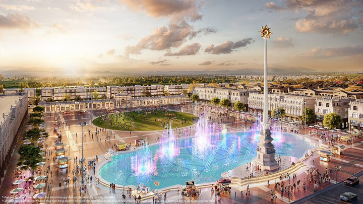 Quảng trường châu Âu sẽ là “sân khấu” diễn ra những chương trình biểu diễn nghệ thuật, hoạt động giải trí mới lạ chưa từng có, mang sắc màu và âm hưởng phương Tây.