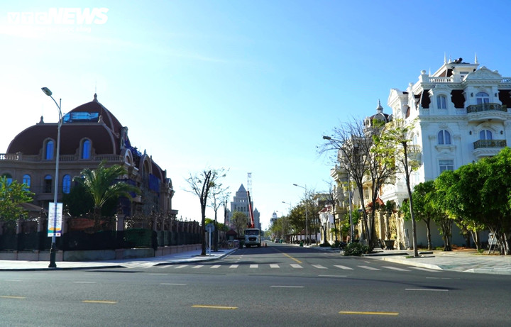 Một góc bên trong Khu du lịch biển Phan Thiết.