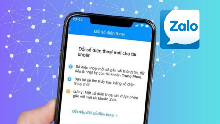 Câu hỏi thường gặp khi đổi số điện thoại Zalo