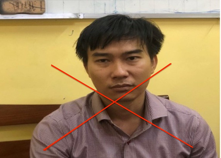 Nghi phạm Danh Sơn tại cơ quan điều tra. (Ảnh: CACC)