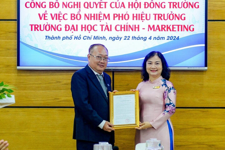 TS Phạm Quốc Việt làm Phó hiệu trưởng Trường ĐH Tài chính Marketing