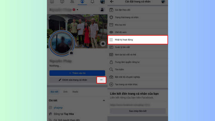 Cách ẩn nhanh tất cả bài viết trên Facebook - 3