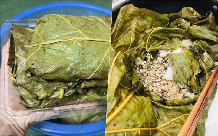 Trứng kiến được chế biến thành bánh...