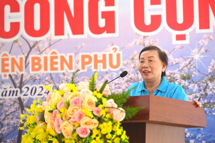 Bà Trương Thanh Thanh, Thành viên Hội đồng sáng lập, Giám đốc Trách nhiệm xã hội FPT.