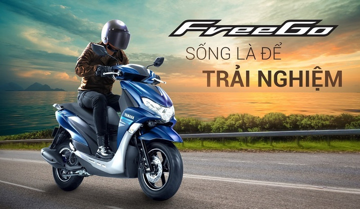 Yamaha Freego S phiên bản đặc biệt màu mới. (Ảnh: Yamaha)