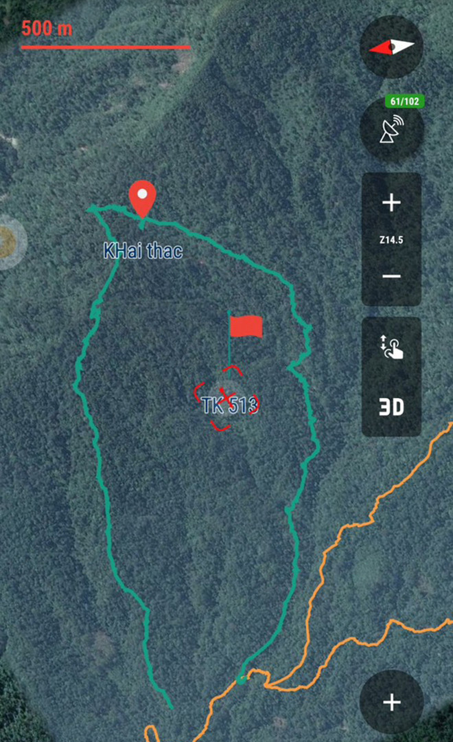 Vị trí xuất hiện điểm cháy.