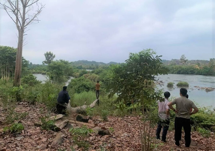 Khu vực xảy ra vụ việc. (Ảnh: N.T)