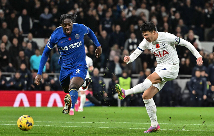 Chelsea thắng Tottenham 4-1 ở lượt đi. (Ảnh: Getty Images)