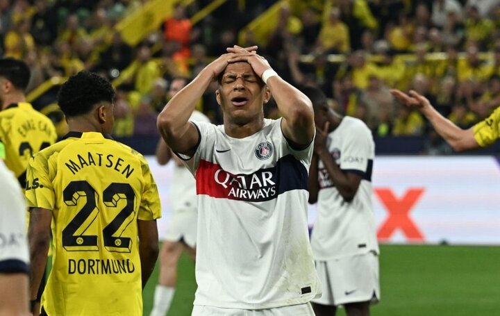 PSG gây thất vọng trên sân nhà của Dortmund.