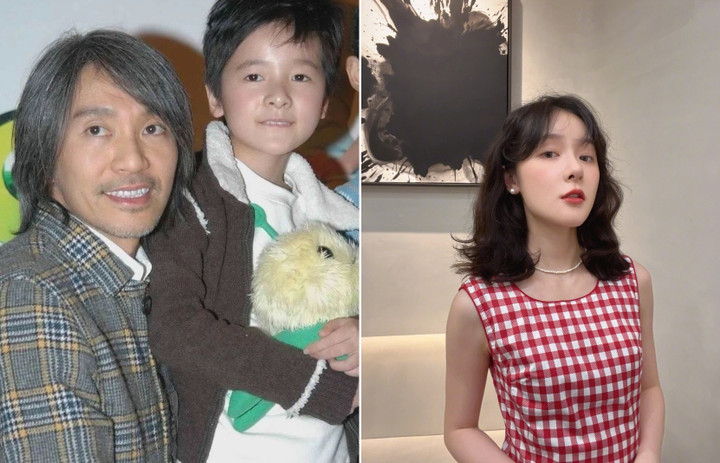 Châu Tinh Trì và con gái nuôi Từ Kiều. Ngay từ nhỏ, Từ Kiều được Tinh gia bao bọc, yêu mến, ký hợp đồng với công ty giải trí do tài tử điều hành.