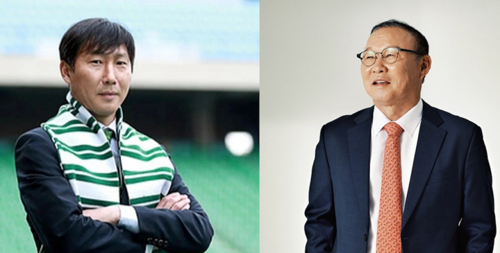 HLV Kim Sang-sik có cùng công ty đại diện với ông Park Hang Seo.