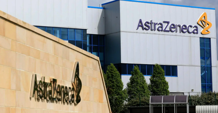 AstraZeneca là công ty công nghệ sinh học và dược phẩm đa quốc gia của Anh-Thụy Điển, có trụ sở chính ở Cambridge, Anh. (Ảnh: AFP)