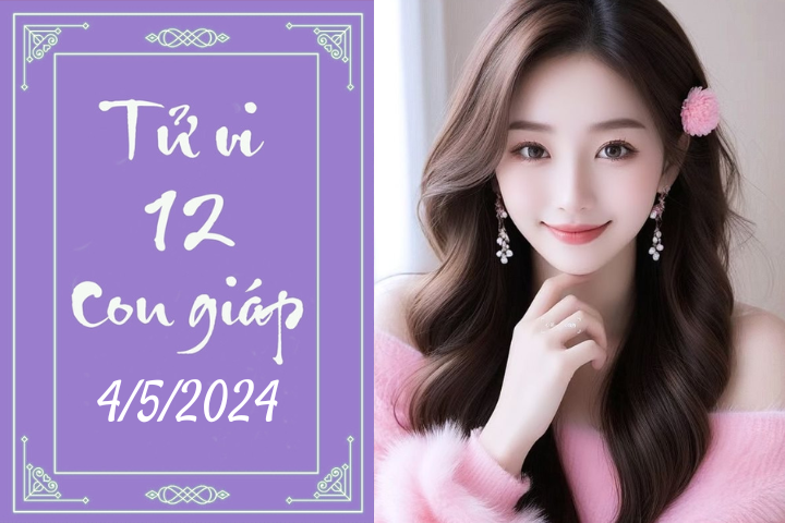 Tử vi vui 12 con giáp hôm nay ngày 4/5/2024: Mão ổn định, Ngọ chịu khó (Ảnh minh hoạ).