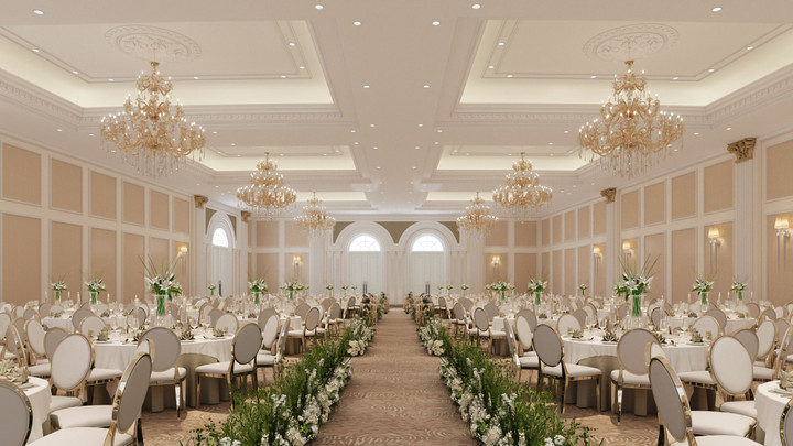 Vẻ đẹp lịch lãm, sang trọng của Trung tâm hội nghị tại Vinhomes Ocean Park 2.