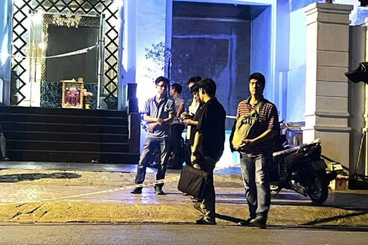 Quán karaoke nơi xảy ra vụ án mạng.