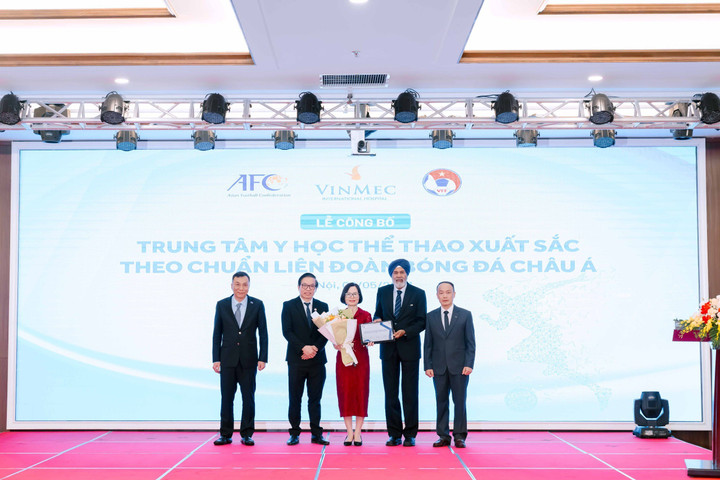 Trung tâm Y học thể thao Vinmec được công nhận xuất sắc theo chuẩn châu Á - 2