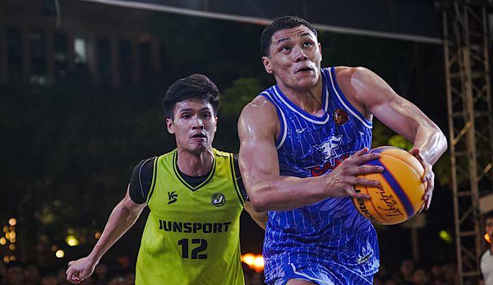 Giải bóng rổ 3x3 Hà Nội mở rộng 2024 diễn ra thành công.