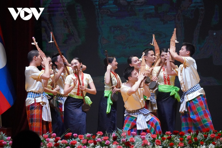 Lào tổ chức trọng thể mít tinh kỷ niệm 70 năm Chiến thắng Điện Biên Phủ - 5