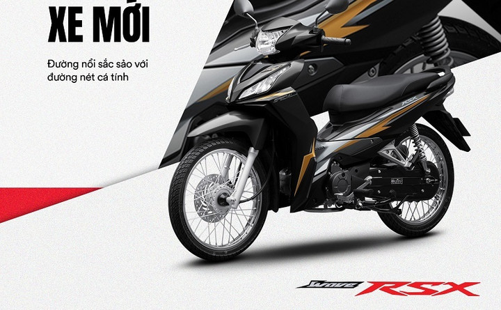 Honda Wave RSX FI 110 phiên bản đặc biệt. (Ảnh: Honda)