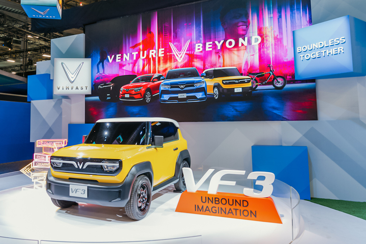 Mẫu xe VinFast VF 3. (Ảnh: VFS)