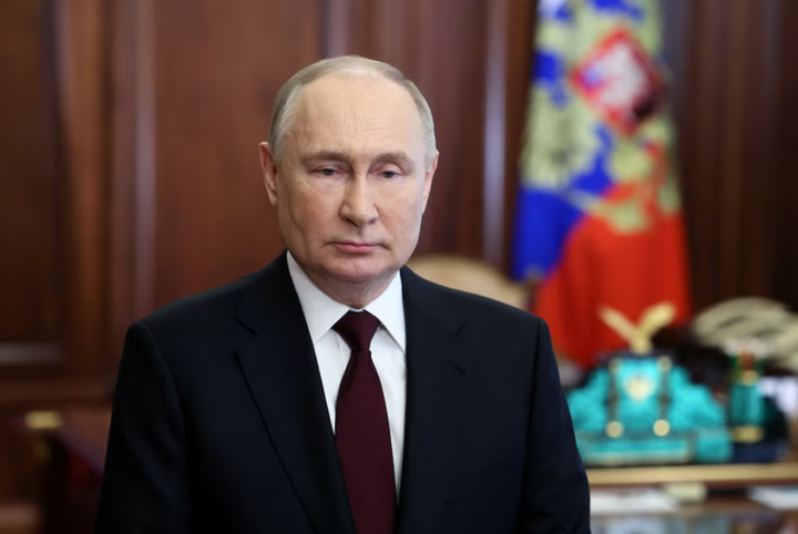 Ông Vladimir Putin bắt đầu nhiệm kỳ Tổng thống Nga lần thứ 5 vào ngày 7/5/2024. (Ảnh: Reuters)