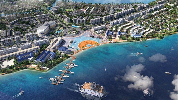 Aqua City là dự án lớn của Novaland đang vướng nhiều thủ tục pháp lý. (Ảnh: Aqua City)