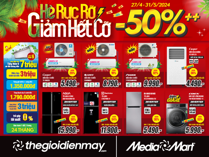 Siêu thị điện máy giảm giá hết cỡ, hút khách mua sắm dịp cao điểm hè nắng nóng - 2