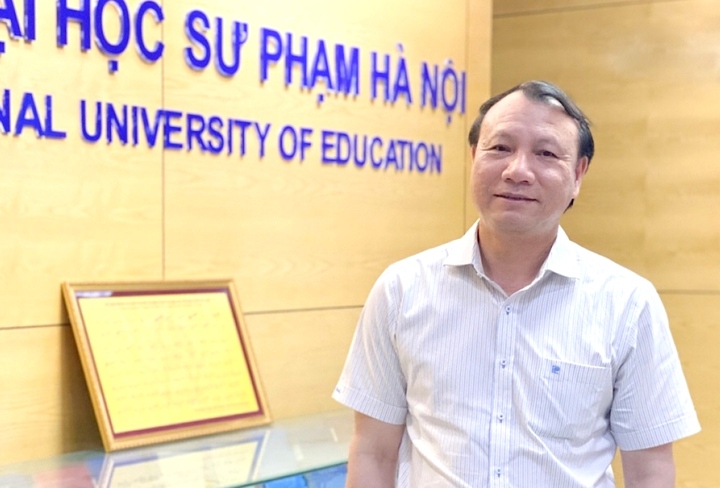 PGS.TS Nguyễn Đức Sơn, tân Hiệu trưởng trường Đại học Sư phạm Hà Nội.