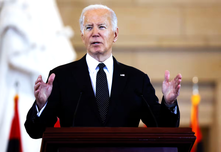 Tổng thống Mỹ Joe Biden. (Ảnh: Reuters)
