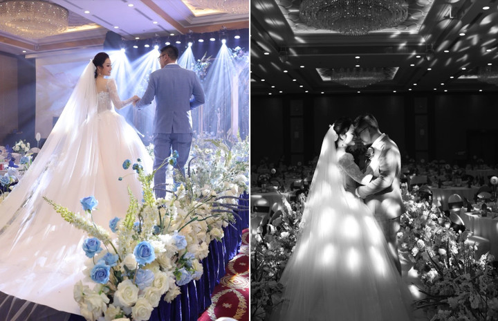 Hôn lễ của Tân Nhàn và người chồng thứ hai diễn ra tại Hà Nội.