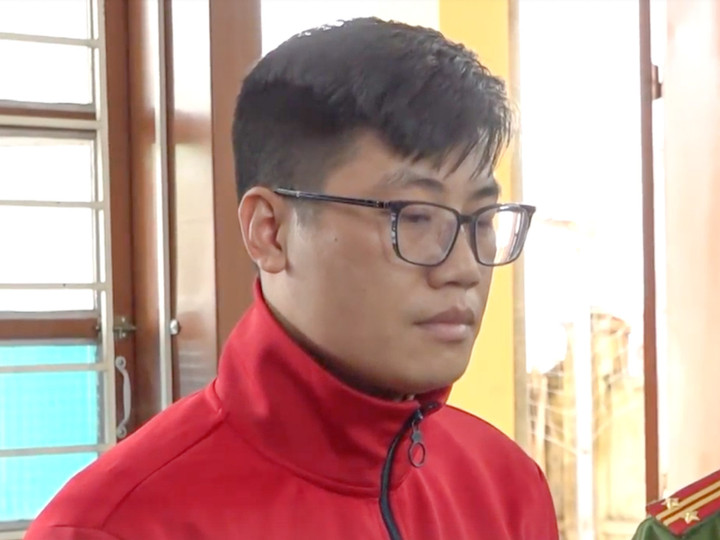 Lò Minh Phương thời điểm bị bắt giữ. (Ảnh: CACC)