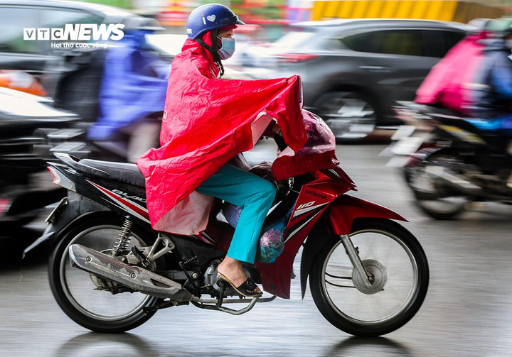 Ảnh hưởng của không khí lạnh, miền Bắc cục bộ mưa to. (Ảnh minh hoạ: Ngô Nhung)