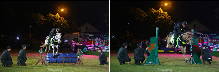 Kỹ thuật điều khiển ngựa vượt qua các vật cản.