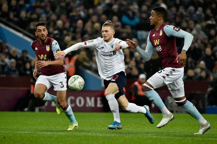 Aston Villa chạm trán Liverpool tại Premier League